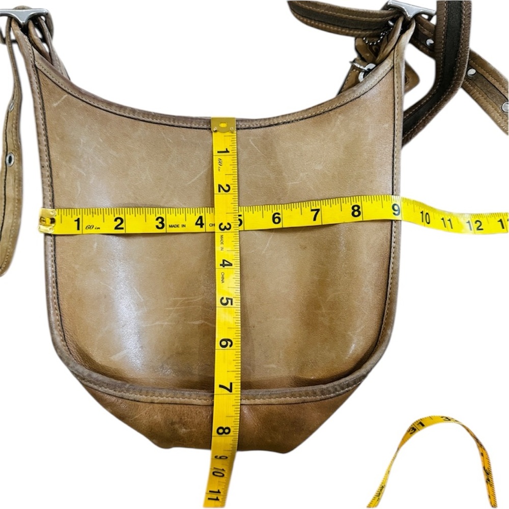 Coach vintage Janice Legacy #9950 shoulder bag in tan leather - Picture 13 of 14